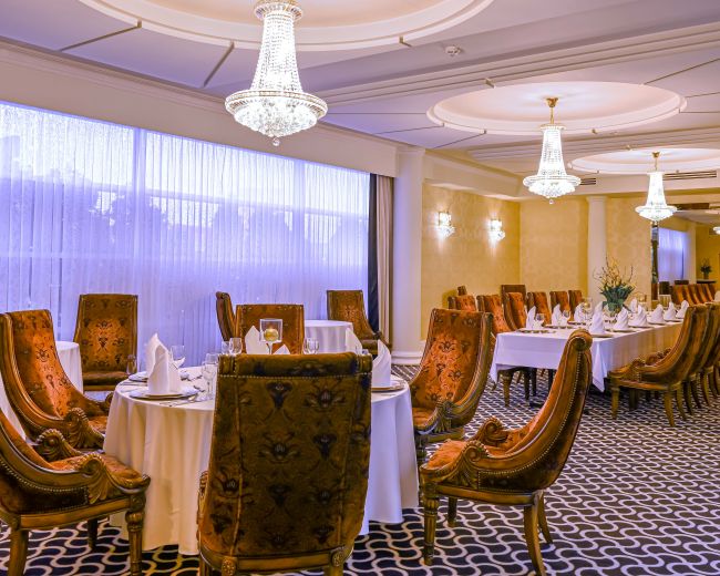 Oddzielna sala w Restauracji Perłowej